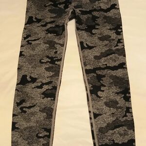 Gymshark Gray Camouflage Leggings NWOT
